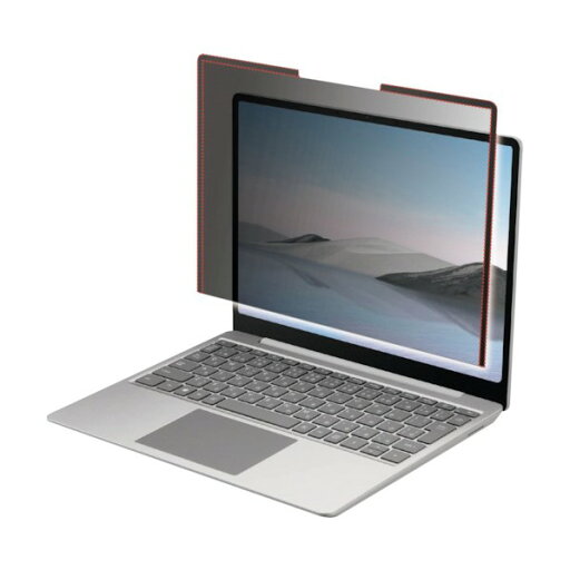 エレコム Surface Laptop Go用のぞき見防止フィルタ ナノサクション 12.4インチ EF-MSLGPFNS2 1点 エレコム Surface Laptop Go用のぞき見防止フィルタ ナノサクション 12.4インチ EF-MSLGPFNS2 1点