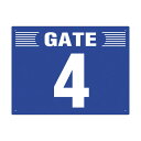ユニット ゲート表示板 GATE 4 ヨコ 305-303 1点