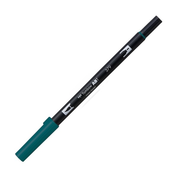トンボ鉛筆 水性グラフィックマーカー デュアルブラッシュペン ABT 379 AB-T379 1点