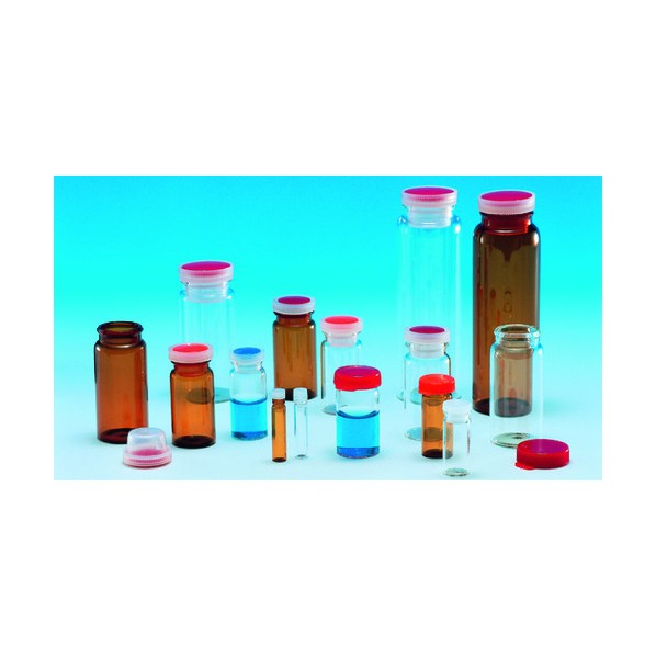 東京硝子器械 サンプル瓶 白差込式PS-1A 717-04-01-10 200点