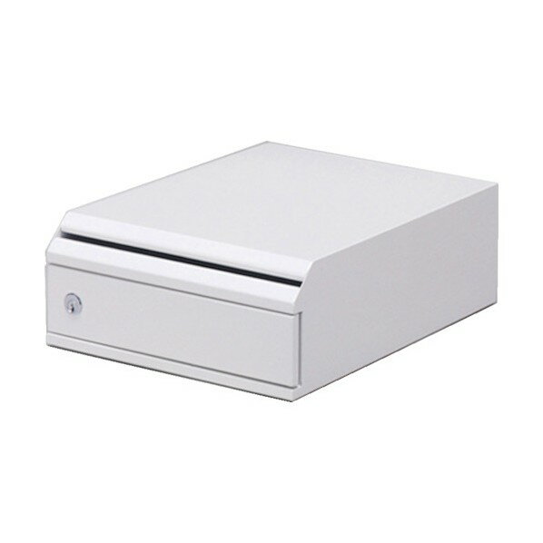 ぶんぶく 機密書類回収ボックス（卓上タイプ）ネオホワイト KIM-S-6 1台