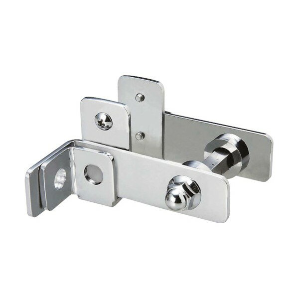 岡田装飾金物 岡田 間仕切ロック 両開鍵掛穴付 90T35 1個