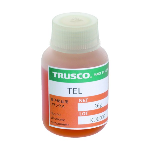 トラスコ(TRUSCO) 電子部品用ハンダフラックス 30CC TEL30 1点