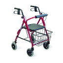 カワムラ カワムラ　四輪歩行車KW20レッド KW20RED