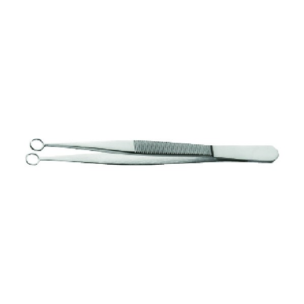 東京硝子器械 リングピンセット 150mm×6.0φ 990-25-26-94 1点