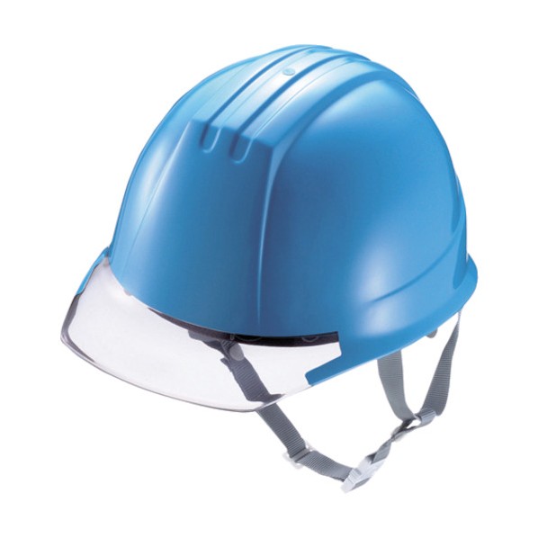 ジーベック ジーベック XEBEC ヘルメット バイザー付き ワンサイズ 40/ブルー 18703 18703-40-888 1個