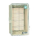 未来工業 ウオルボックスR(プラスチック製防雨スイッチボックス)透明蓋〈屋根無〉 CWB-1AOJ 1