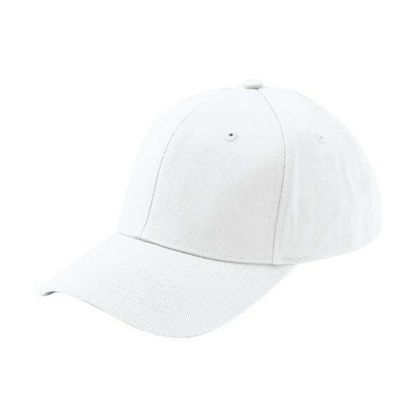アイトス コットンキャップ（MC35/5000） F 001ホワイト 66321 1点
