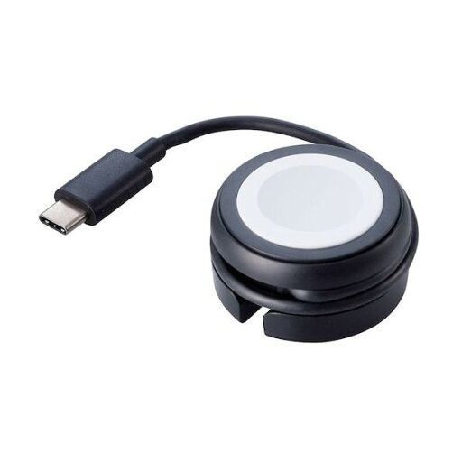 エレコム Apple Watch磁気充電ケーブル 高速充電対応 USB Type-C ブラック MPA-AWMCQBK 1点 エレコム Apple Watch磁気充電ケーブル 高速充電対応 USB Type-C ブラック MPA-AWMCQBK 1点