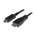 STARTEC.COM USB-CP[u/1m/USB 3.2 Gen2/10Gbps/Type-C - Micro-B/IXIX/}CNB USB31CUB1M 1{