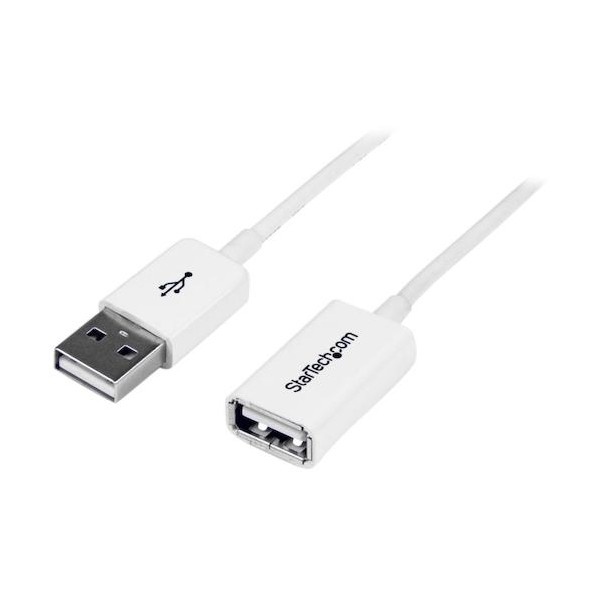 STARTEC.COM USB 2.0P[u/1m/Type]A - Type]A/480Mbps/p/IX-X/zCg/^CvA USBEXTPAA1MW 1{