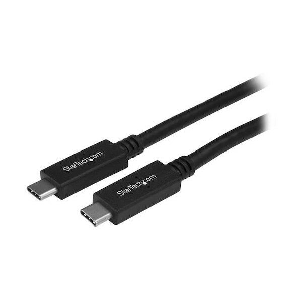 STARTEC.COM USB-CP[u/1m/USB 3.0/5Gbps/Type-C - Type-C/60W/IX-IX/ubN USB315CC1M 1{