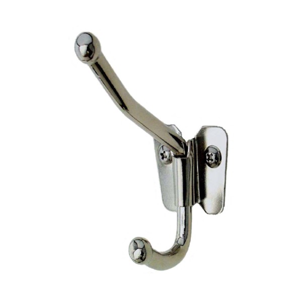 ニッサチェイン(NISSA) 107ニッケル鉄回転帽子掛 HG107-NI 60個