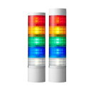 パトライト 積層信号灯 シグナルタワー Φ100 LR10シリーズ LR10-402WJBW-RYGB 1台(4)
