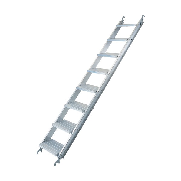 ピカ 足場用アルミ階段 KDV-M457Z 1点