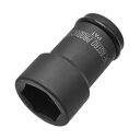 ワールドツール Q-Fit3/4DR 17×35mmダブルタイヤ用インパクトソケット(ピン&リング付き) 2002000035363 1個