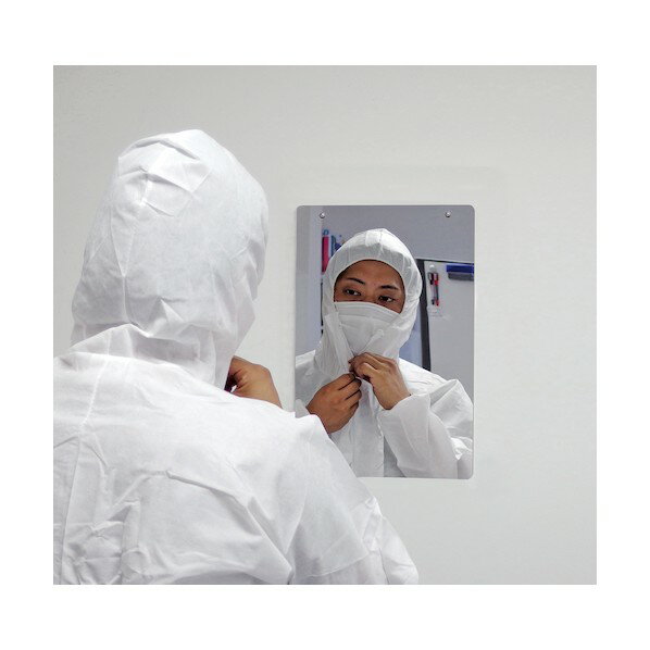 トラスコ セーフティミラー幅200mmX高さ300mm 363 x 262 x 38 mm TM-2030 1点