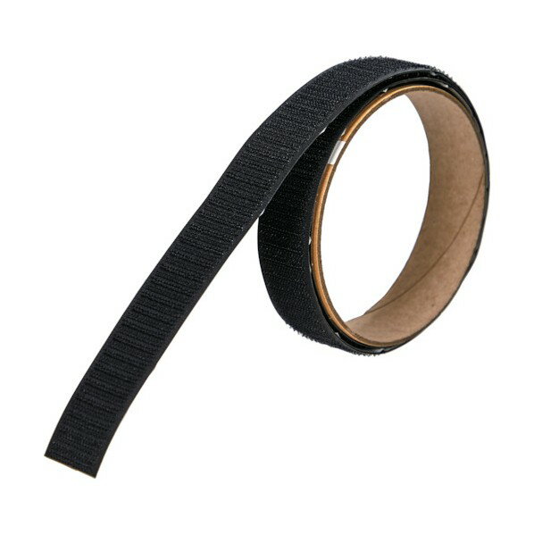 トラスコ マジックテープ［［R下］］TMSDシリーズ フックのみ 25mmX1m 黒 TMSD-25-1-BK 1巻