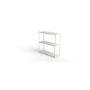 ※法人専用品※アイリスオーヤマ 軽量ラック(100kgタイプ・高サ2100mm) ホワイト LK0960213 1点