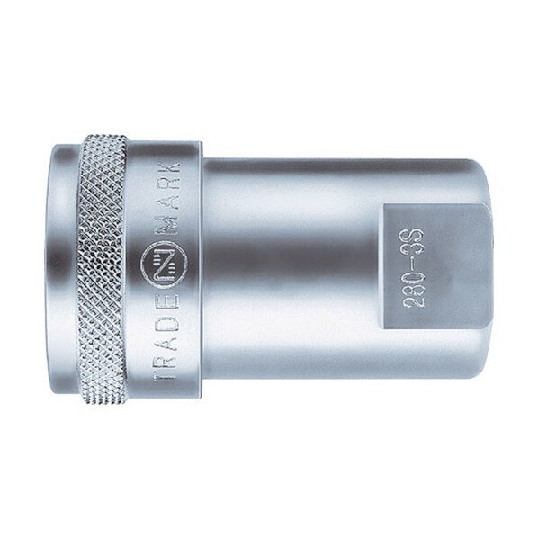 日東工器 280カプラ（ソケット・おねじ取付け用） 280-8S 1点