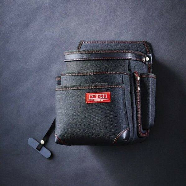 KNICKS 超軽量3段600D生地腰袋 KC-212NS 1個