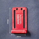 KNICKS アルミ製金具一式(アルマイト加工) ALU-IR 1個