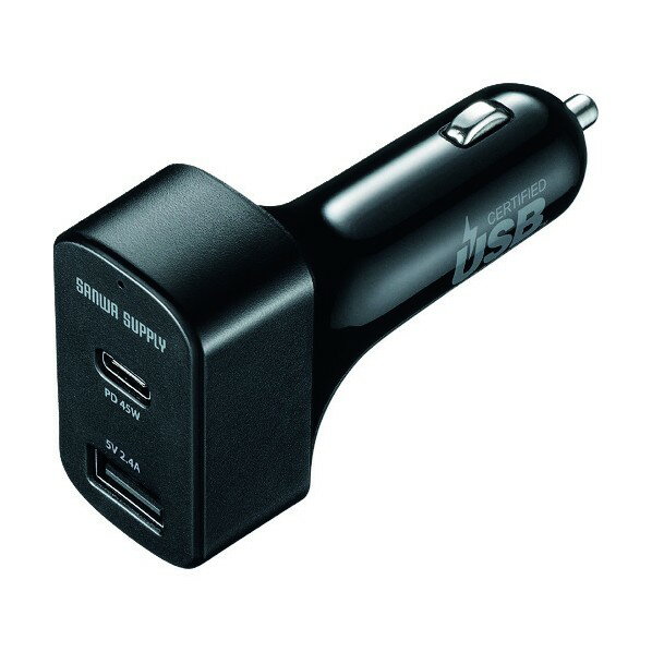 掠ץ饤 USB Power Deliveryб㡼㡼 2ݡȡ57W CAR-CHR77PD 1