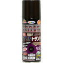 アサヒペン 油性高耐久アクリルトタン用スプレー 400ml 新茶 1点