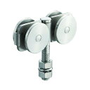 ダイケン 3号ステンレスドアハンガー用ベアリング複車フレキシブルタイプ 129 x 73 x 35 mm 3S-4WH-BN 1