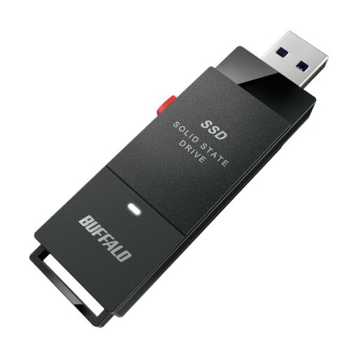 バッファロー USB3.2(Gen1) ポータブルSSD 1.0TB スティック型 SSD-PUT1.0U3-BKC 1点 バッファロー USB3.2(Gen1) ポータブルSSD 1.0TB スティック型 SSD-PUT1.0U3-BKC 1点