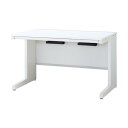 イナバ デュエナ Kタイプ 平机(L型脚)引出し付きタイプ DUK7-127C SW/OW 159531 1点(4)