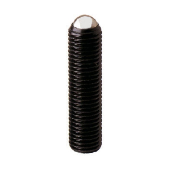 特徴 ■特徴 加工物の位置決めに便利です。 尖端に鋼球が付いています。 凹凸のある加工物に使用点当りでワークをクランプします。 点で受けることでワークの位置決めやクランプとして使用出来ます。 ■用途 クランプ作業に。 ■仕様 ARタイプ 焼入:HRC32〜38° 仕上げ:黒染 鋼球材質:SUJ2(焼入:HRC62°) ■注意点 柔かい加工物は傷付き易いので注意して下さい。 加工ブルは選びません。 仕様 入数 1点 CAR1240