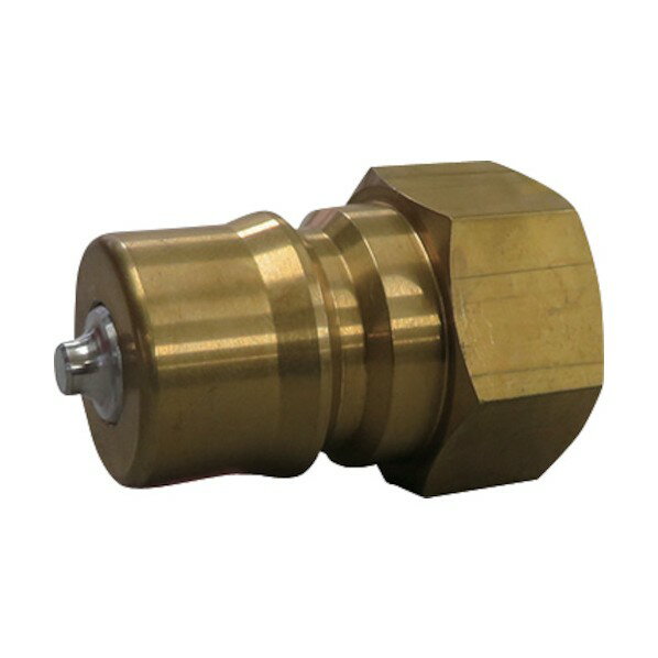 フローバル 中・低圧用両路開閉型クイックカップリング KS-2P(BSBM) 1