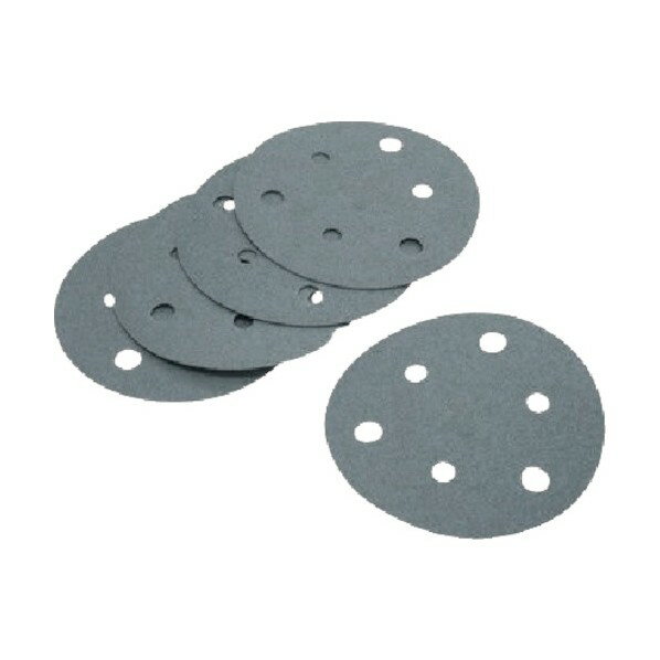 ワールドツール 5枚組 サンディングペーパー φ125 #1200 26-09414 1点