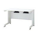 ※法人専用品※イナバ デュエナ Kタイプ 平机(キャスター脚)引出し無しタイプ DUK7-167CA SW/OW 154591 1点