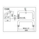 ベンリック ラウンドアルミハンドル ブラック 177 x 78 x 31 mm RD3120B 1個