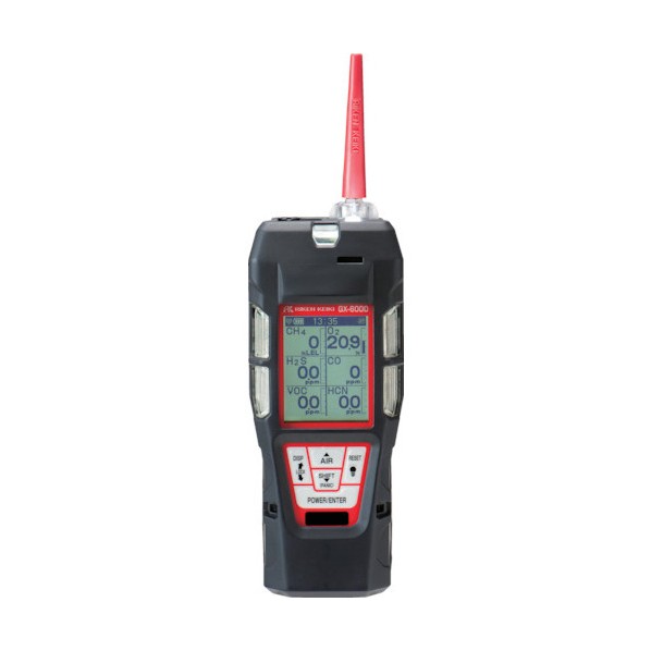 理研計器 ポータブルマルチガスモニター Model GX-6000 充電池式 GX-6000 A0001P3P2L 1点