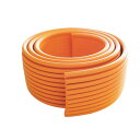 カーボーイ ウェーブクッション 120×5.5×0.7cm イエロー BS49 1巻