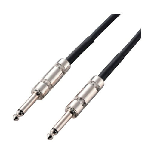 エレコム 楽器用ケーブル シールド 3m ブラック DH-SH30BK 1点 エレコム 楽器用ケーブル シールド 3m ブラック DH-SH30BK 1点