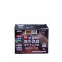 アサヒペン 油性木部防虫・防腐ステインEX 7L チーク 1点