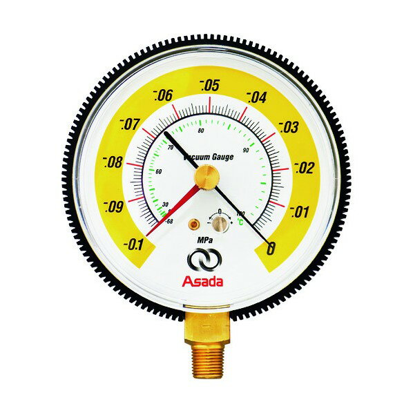 アサダ 真空ゲージ置き針付 VT200 1個
