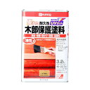 カンペハピオ 油性木部保護塗料 屋外木部 木材防腐 防かび 防虫効果剤 (木目を生かした半透明着色仕上げ) 169×104×252(mm) とうめい 1缶