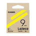 カシオ計算機 ラテコテープ 9mm YW XB-9YW 1個