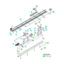 ※法人専用品※ダイケン スライデックス 傾斜レールタイプ 自閉式 HCS-5015TF型 左引き用 HCS-5015TFL 1セット