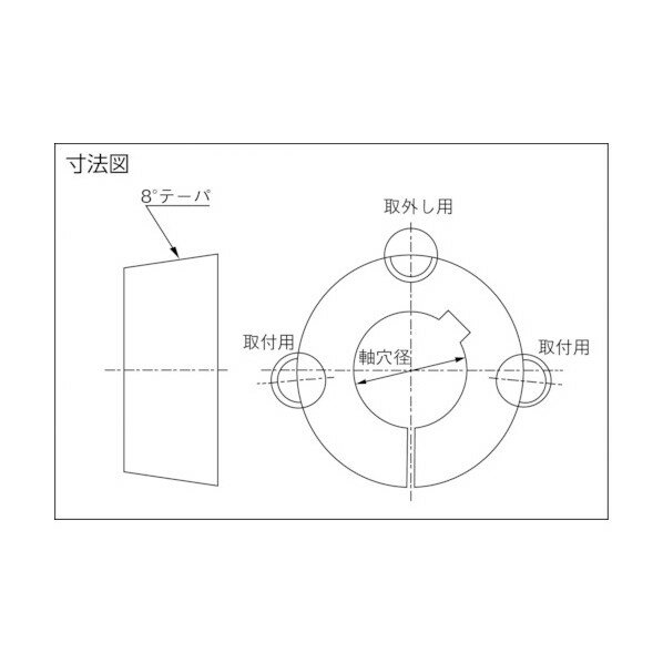 EVN SPブッシング1610軸穴径28mm 70 x 70 x 35 mm SP1610X28