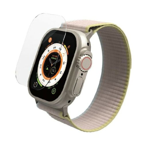 エレコム Apple Watch Ultra 49mm用ガラスフィルム 高透明 AW-22CFLGG 1点 エレコム Apple Watch Ultra 49mm用ガラスフィルム 高透明 AW-22CFLGG 1点