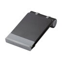 エレコム エレコム スマートフォン用コンパクトスタンド ブラック P-DSCMPBK