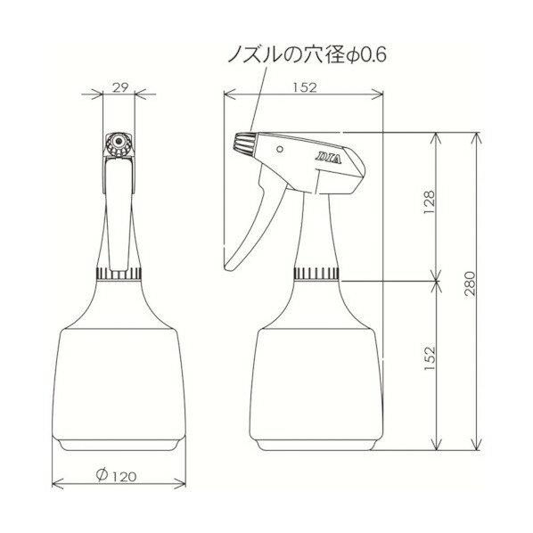 フルプラ ダイヤスプレーアルファ グリーン 55002 1個