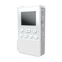 グリーンクロス 手回し充電式ワンセグTVラジオ(ホワイト)SH-GDHT-WH 6300026631 1点