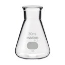 HARIO HARIO 三角フラスコ 目安目盛付 30ml 43 x 42 x 62 mm 理化学・クリーンルーム用品